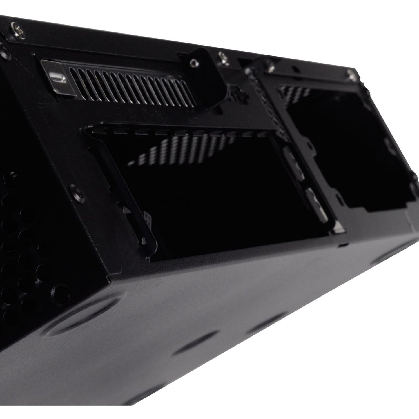 Silverstone milo ml05b htpc behuizing (zwart | 2x usb-a)