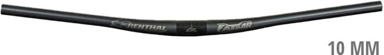 Renthal v3 fatbar lite carbon 35 10 mm riser handlebar