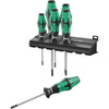 Wera 367 6 schroevendraaierset kraftform plus (zwart groen, 6-delig)