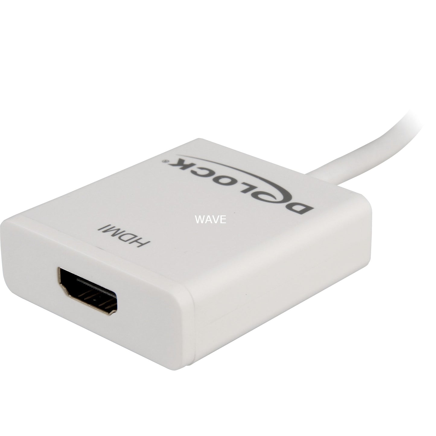 Delock mini displayport > hdmi adapter (wit, 0,2 meter, 4k)