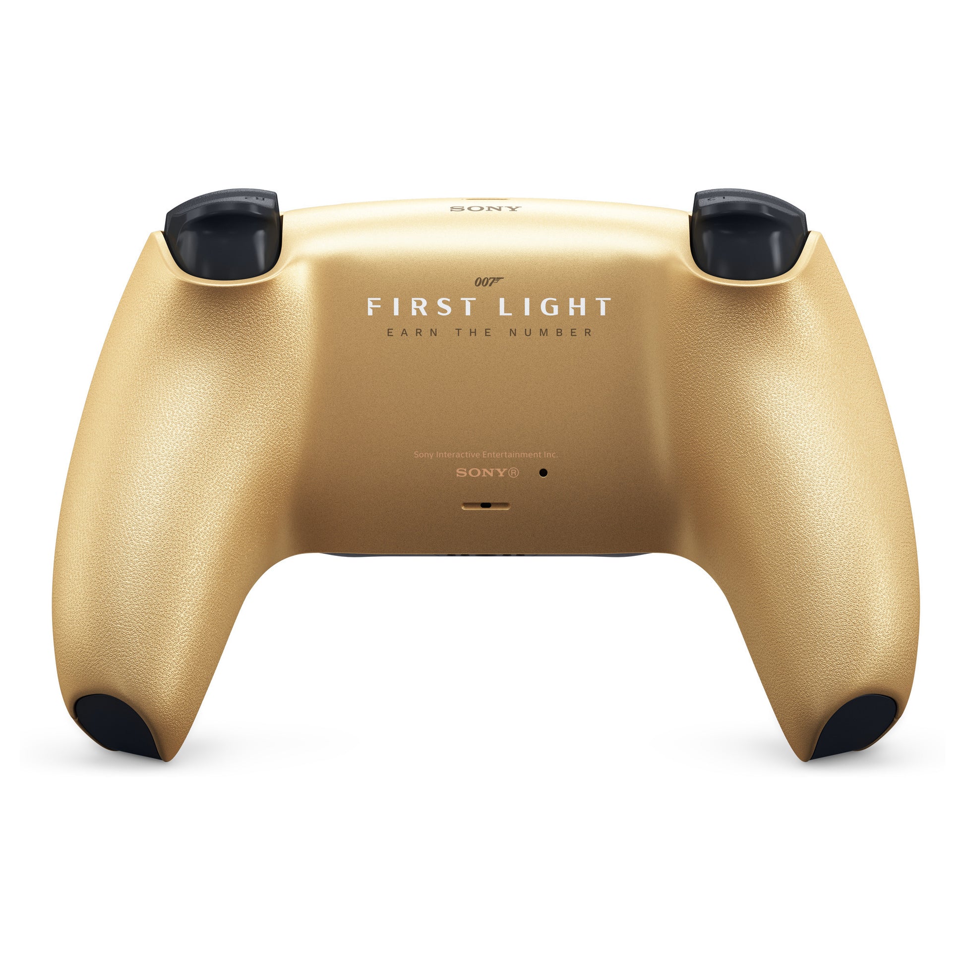 Sony interactive entertainment dualsense draadloze controller – 007 first light limited edition (goud zwart, voor playstation 5)