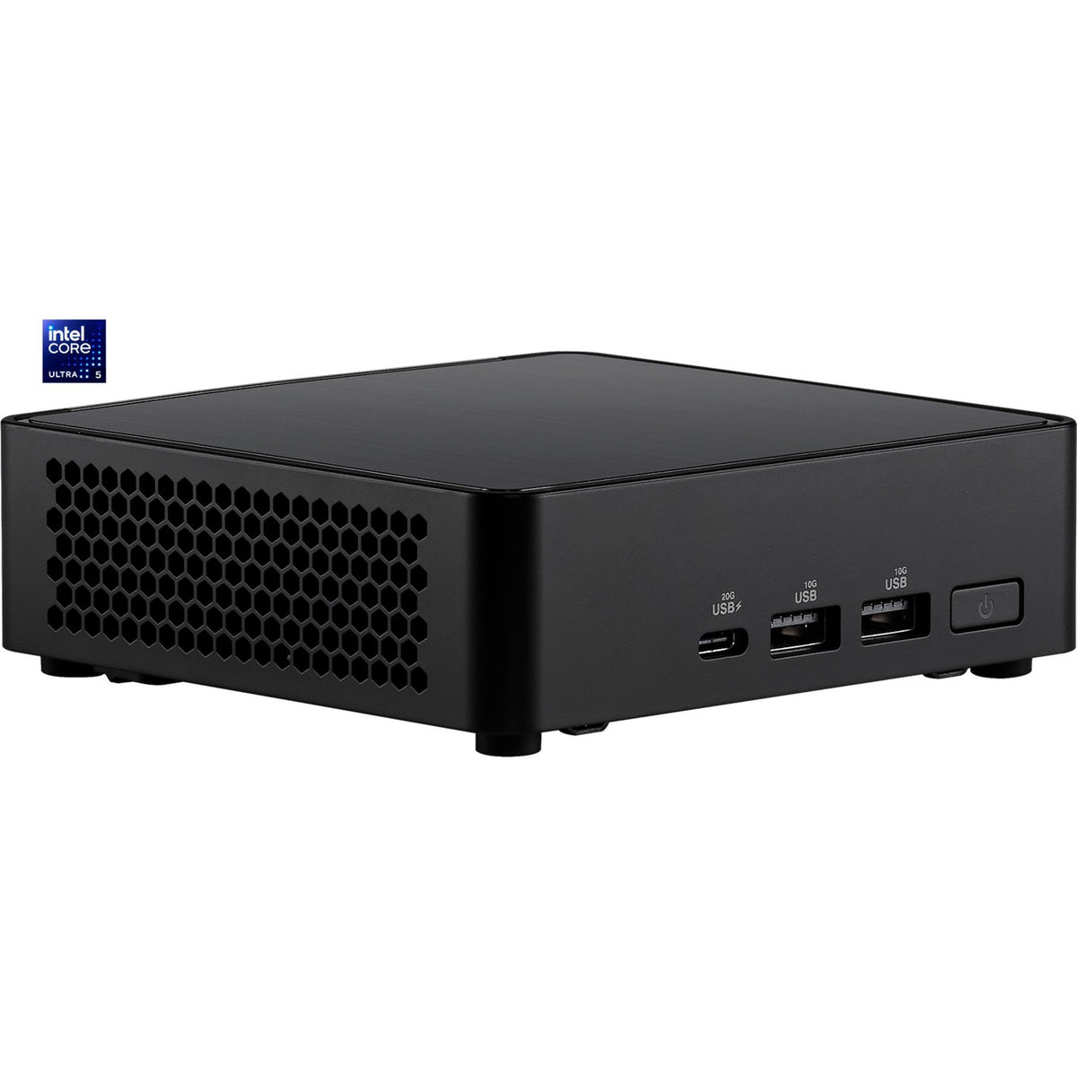 Asus nuc 14 pro slim kit rnuc14rvku500002i barebone (zwart | core ultra 5 125h | arc graphics)