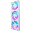 Nzxt f360 rgb core case fans (wit, 3 stuks, 360 x 120 x 26 mm)