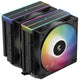 Deepcool ag620 bk argb v2 cpu-koeler (zwart)