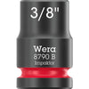 Wera 9608 dop-magneetstrip b impaktor imperial 1 dopsleutel (zwart groen, 9‑delig)