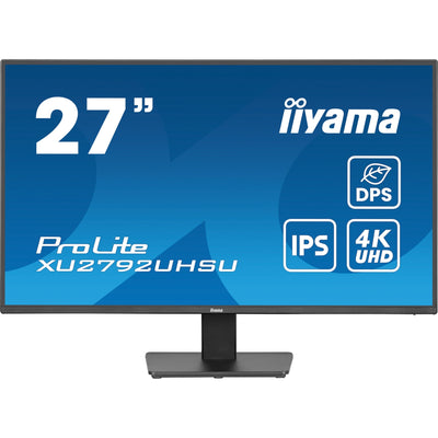 Iiyama prolite xu2792uhsu-b6 27 4k uhd monitor (zwart, hdmi, displayport, 3x usb-a, usb-b, usb-c)