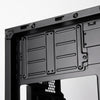 Silverstone cs382 mini tower behuizing (zwart | 2x usb-a | 1x usb-c)