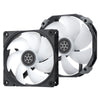 Silverstone sst-hyd140-argb cpu-koeler (4-pins pwm fan-connector, 4-1 pin argb (5v led))