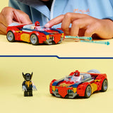 Lego marvel super heroes - spider-man auto vs. venomized wolverine constructiespeelgoed (76336) - afbeelding 6