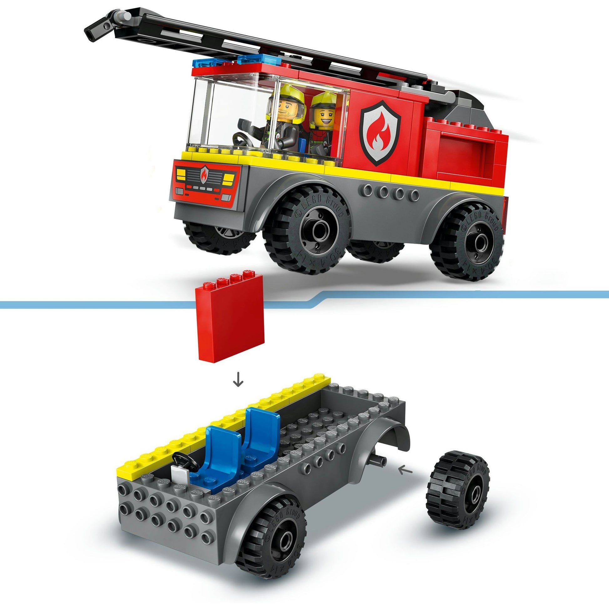 Lego city 60463 brandweerauto