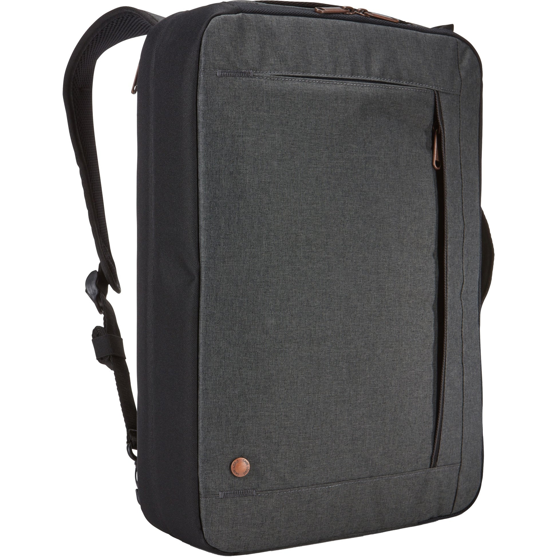 Case logic era 15.6 hybrid briefcase eracv-116-obsidian laptoptas (donkergrijs)