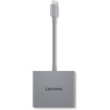 Lenovo usb-c 4 in 1 hub gen2 usb-hub (grijs) - afbeelding 4