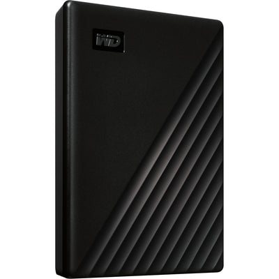 Wd my passport 5 tb externe harde schijf (zwart, bpkj0050bbk-wesn, micro-usb-b 3.2 (5 gbit s))