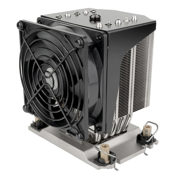 Silverstone sst-xe04-4677vb cpu-koeler (zwart, 4-pins pwm fan-connector)