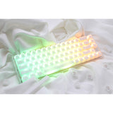 Ducky one 3 sf aura white rgb mechanisch toetsenbord (wit, us lay-out (qwerty), cherry mx brown, 65%, abs double shot, hot swap) - afbeelding 8