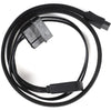 Silverstone slim sata 2-in-1 datakabel + stroomadapter (zwart, cp10)