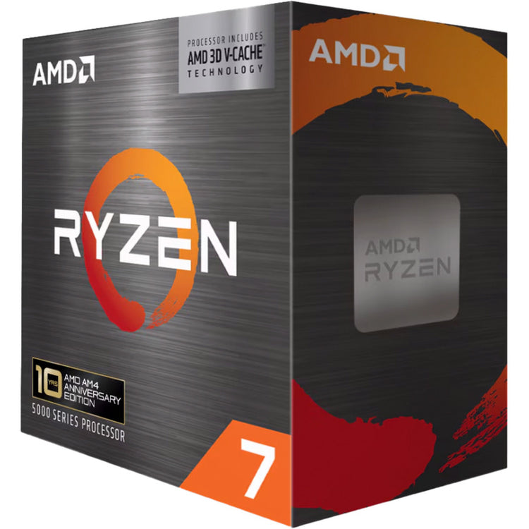 Amd ryzen 7 5800x3d, 3,4 ghz (4,5 ghz turbo boost) socket am4 processor (boxed)