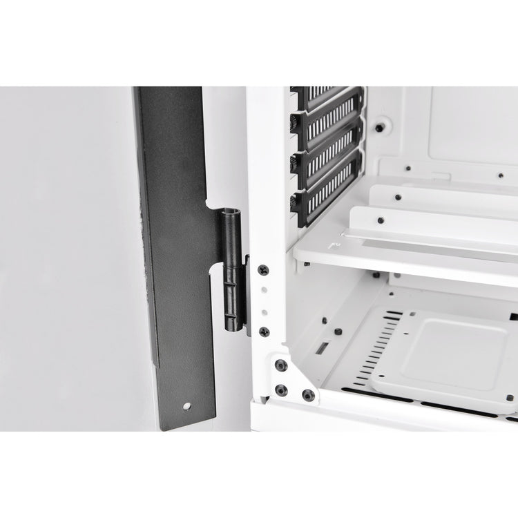 Thermaltake view 51 tg snow argb edition midi tower behuizing (wit | 4x usb-a | 1x usb-c | rgb | window)