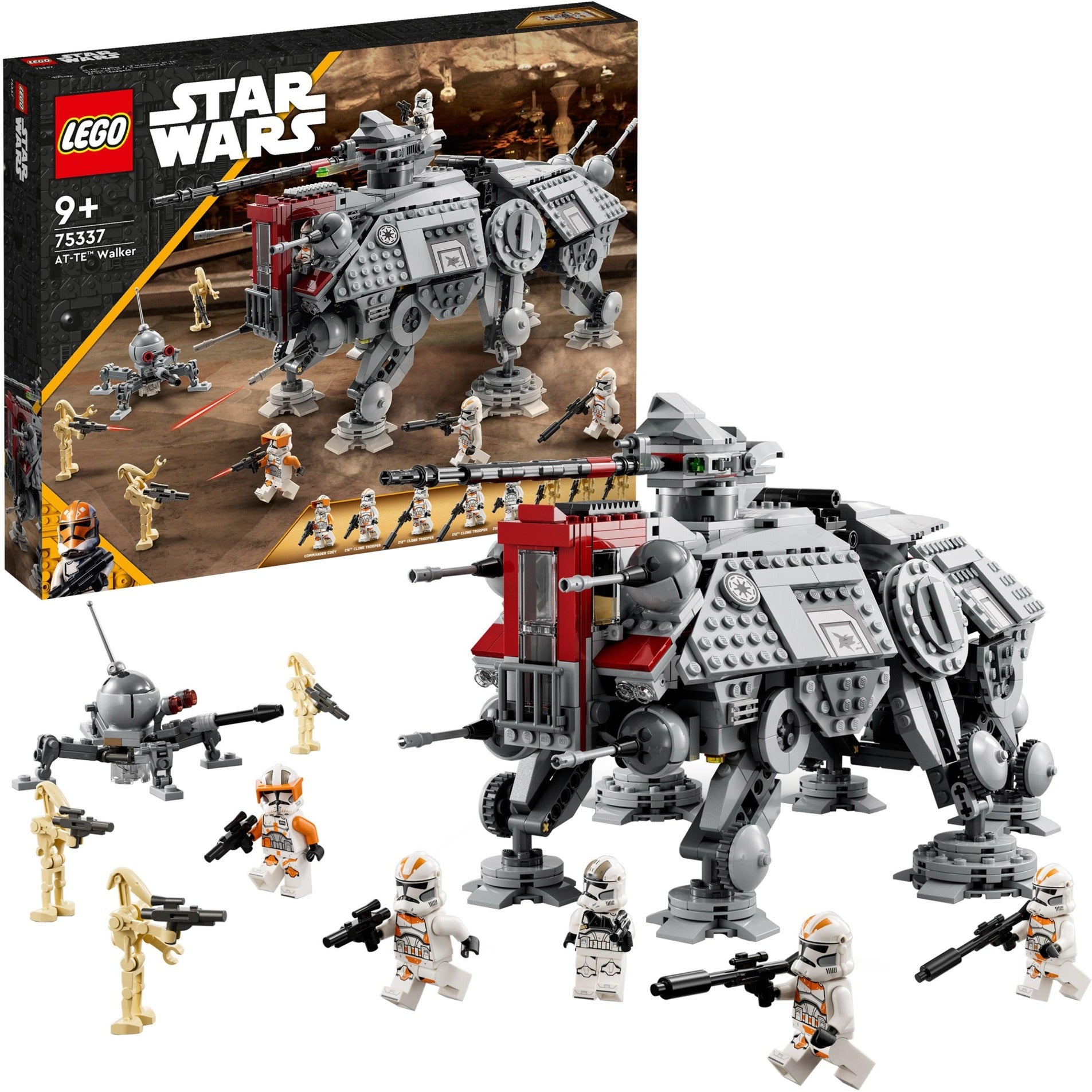 Lego star wars - at-te walker constructiespeelgoed (75337)