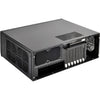 Silverstone sst-gd10b htpc behuizing (zwart | 2x usb-a)