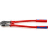 Knipex betonschaar 7172610 kniptang (rood blauw, middensnijder, geschroefd scharnier)