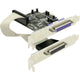 Delock pci express kaart 2x parallel interface kaart (zwart)