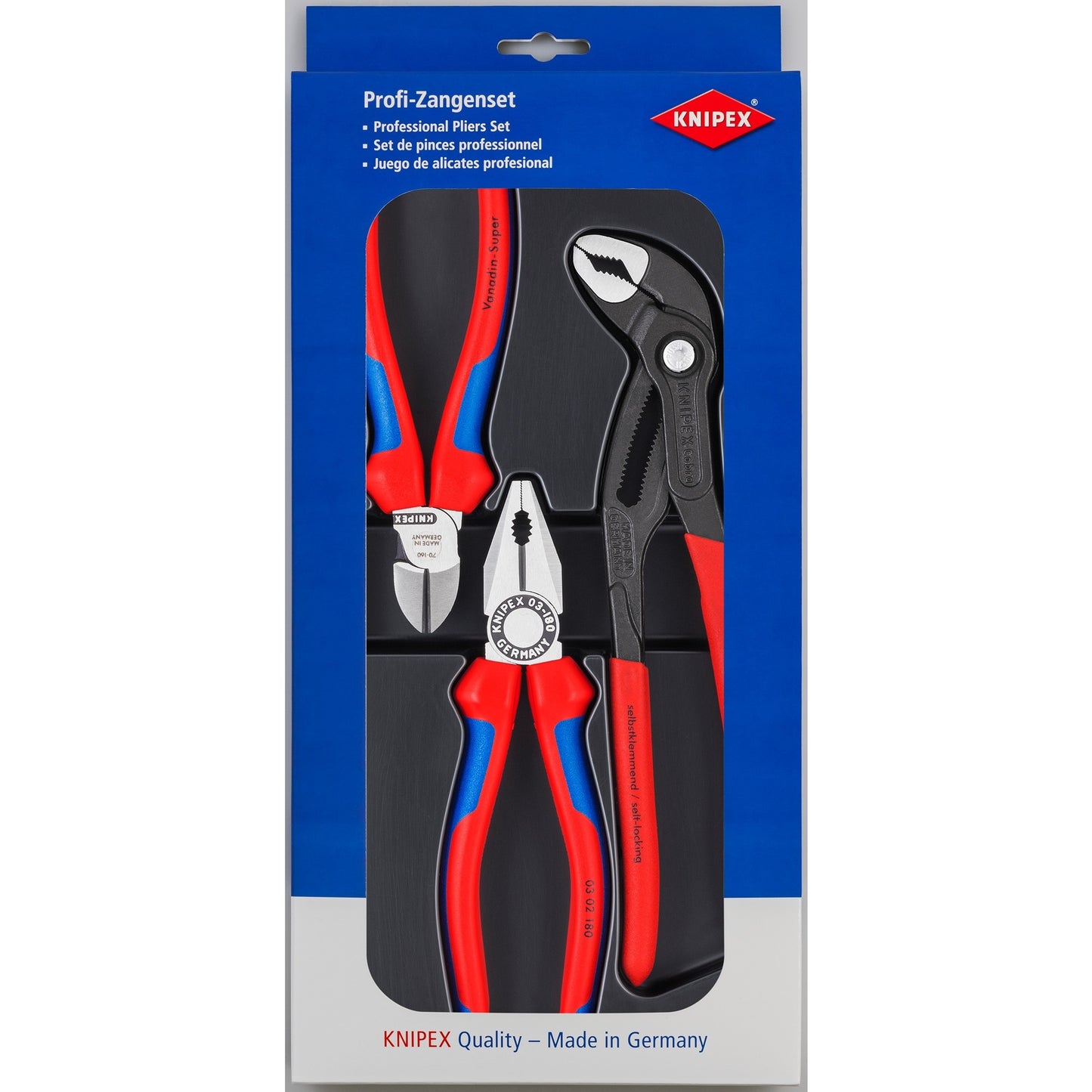 Knipex tangenset bestseller 3 delig 20 09 v01