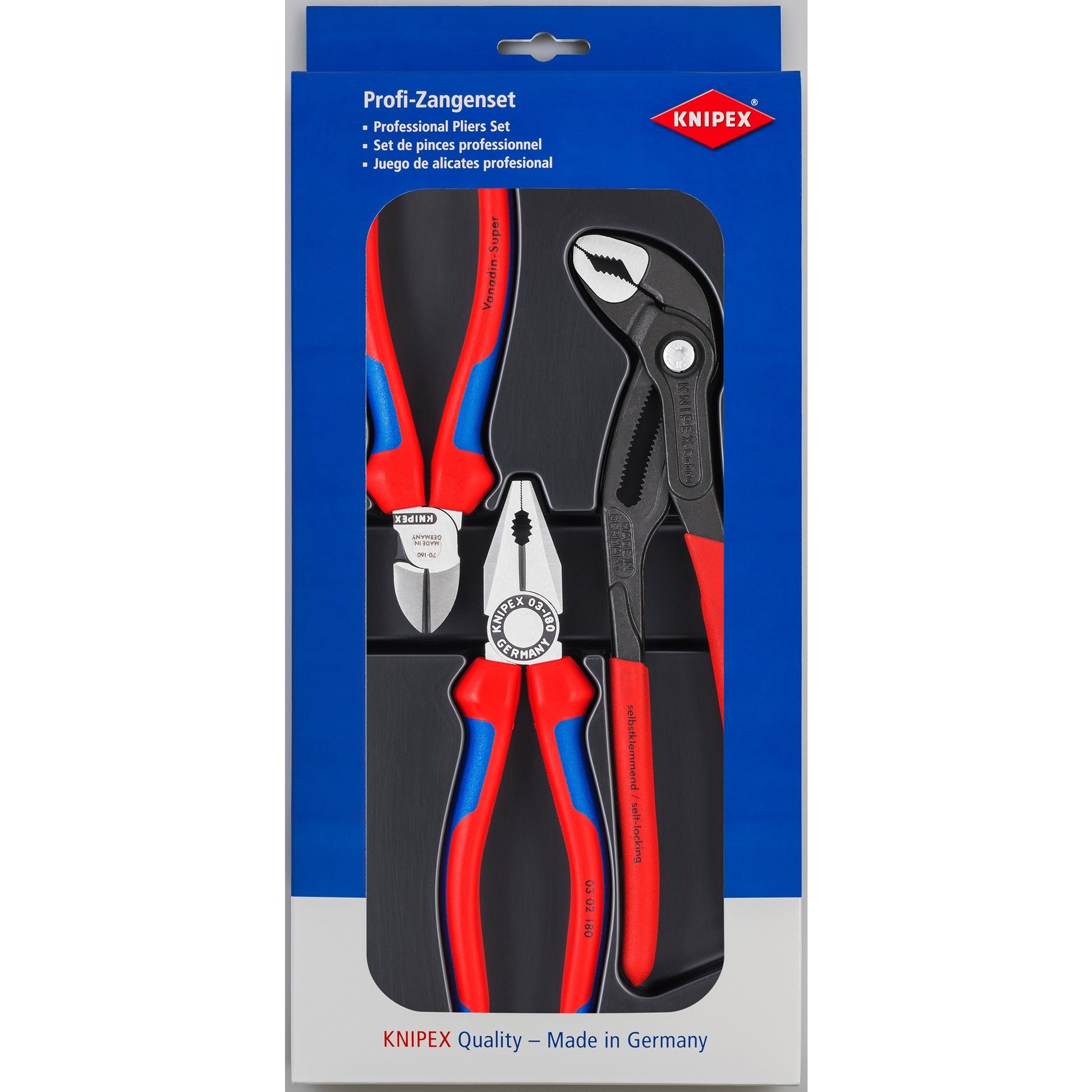 Knipex tangenset bestseller 3 delig 20 09 v01