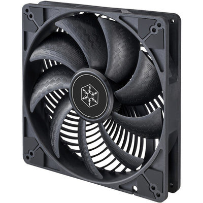 Silverstone air penetrator 184i pro case fan (zwart, 180 x 180 x 32 mm, pwm)