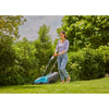 Gardena grasmaaier easymax 32 18v (turquoise grijs, accu en lader niet inbegrepen)