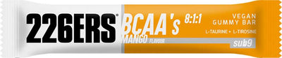 226ers vegan gummy bar sub9 bcaa mango 30g