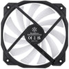 Silverstone shark force 160 argb case fan (zwart, 160 x 160 x 25 mm, pwm)