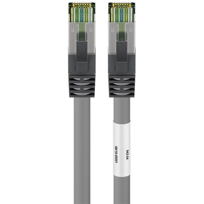 Goobay cat.8.1 netwerkkabel (grijs, 3 meter, s ftp (pimf), rj-45)