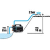 Gardena besproeiingspomp 4100 silent (donkergrijs turquoise, 550 watt)