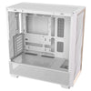 Antec flux midi tower behuizing (wit | 2x usb-a | 1x usb-c | tempered glass)