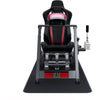 Next level racing gttrack simulator cockpit racing simulator (zwart)