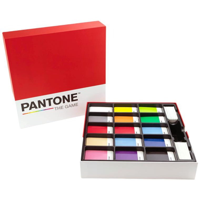 European player network pantone: the game kaartspel (engels, 2 - 20 spelers, 15 minuten, vanaf 8 jaar)