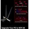 Tp-link archer txe72e axe5400 wi-fi 6e bluetooth 5.3 pcie wlan adapter