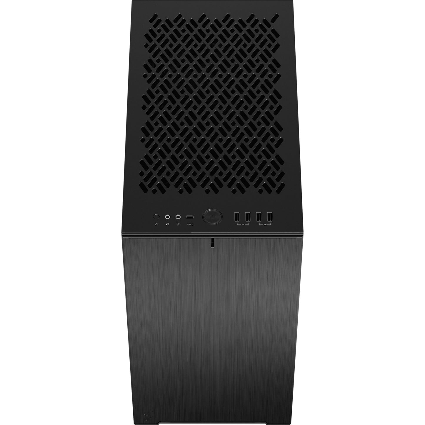 Fractal design define 7 mini black solid midi tower behuizing (zwart | 4x usb-a | 1x usb-c)