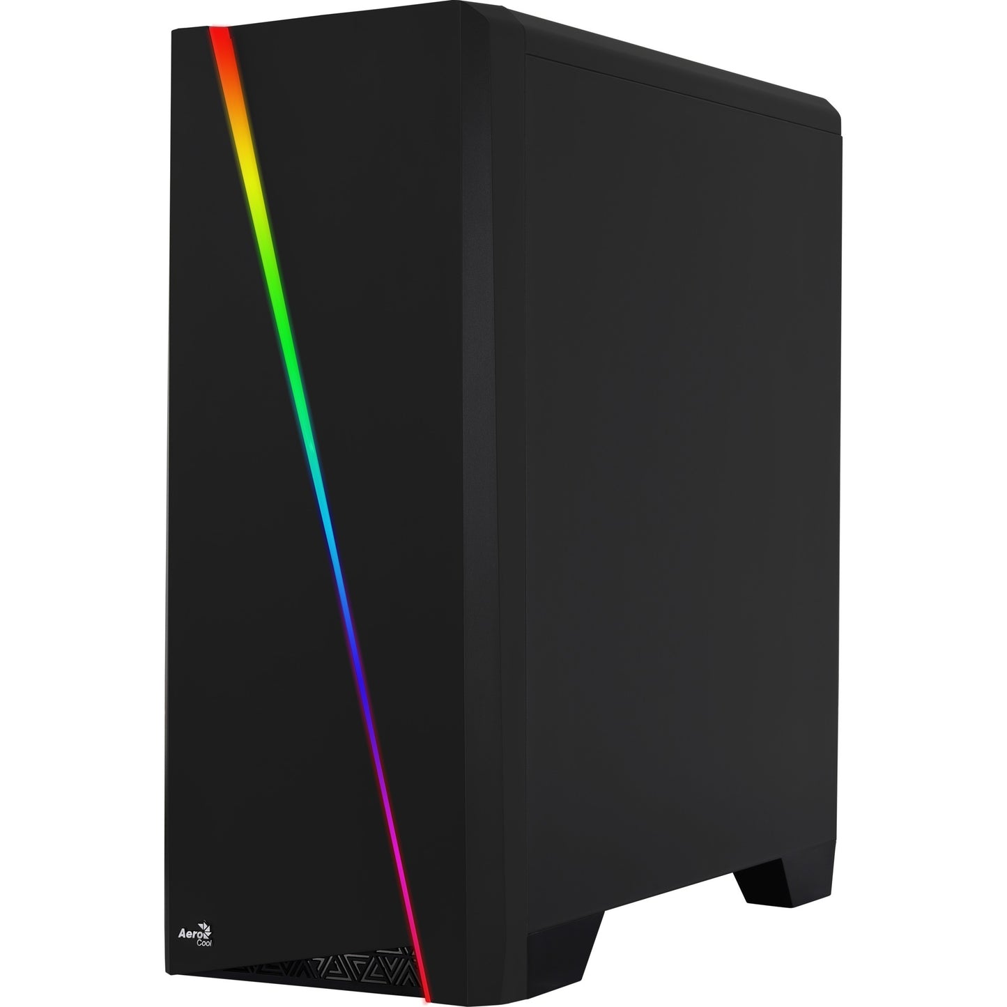 Aerocool cylon midi tower behuizing (zwart | 3x usb-a | rgb | window)