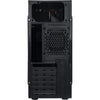 Inter-tech b-42 rgb midi tower behuizing (zwart | 3x usb-a | rgb | window)