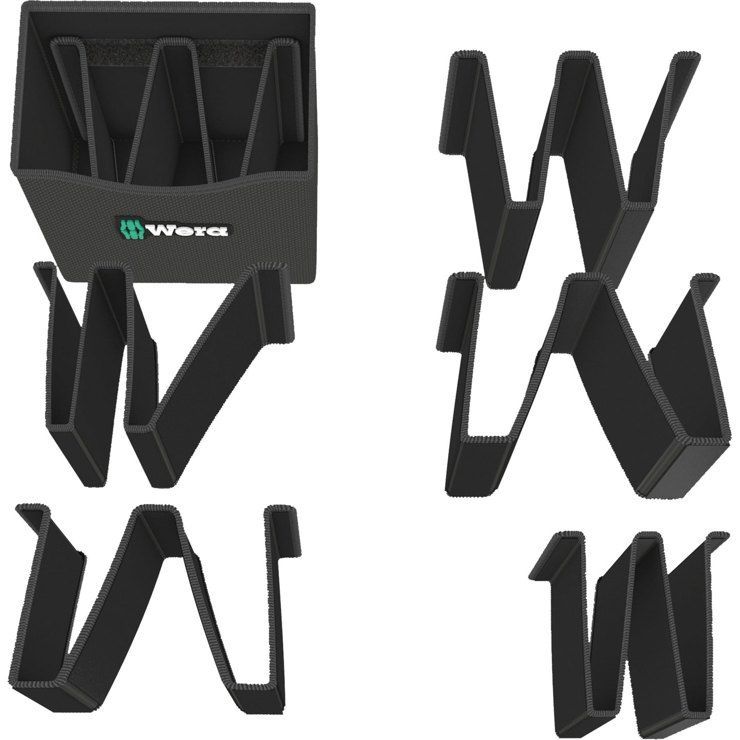 Wera 2go 2 tas (zwart)