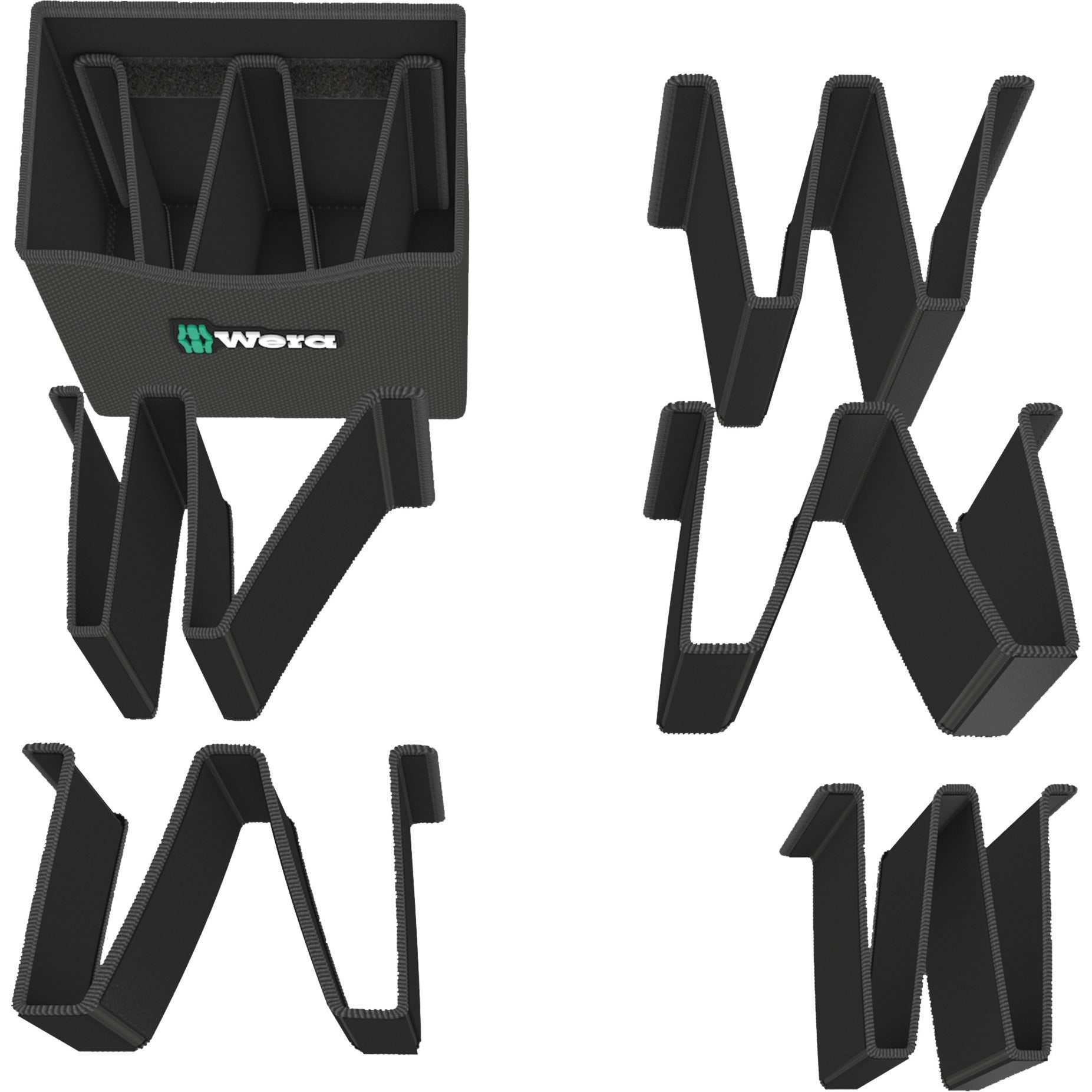 Wera 2go 2 tas (zwart)