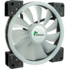 Inter-tech argus rs-141 rgb case fan (zwart, 140 x 140 x 25 mm, pwm)