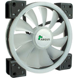 Inter-tech argus rs-141 rgb case fan (zwart, 140 x 140 x 25 mm, pwm) - afbeelding 2