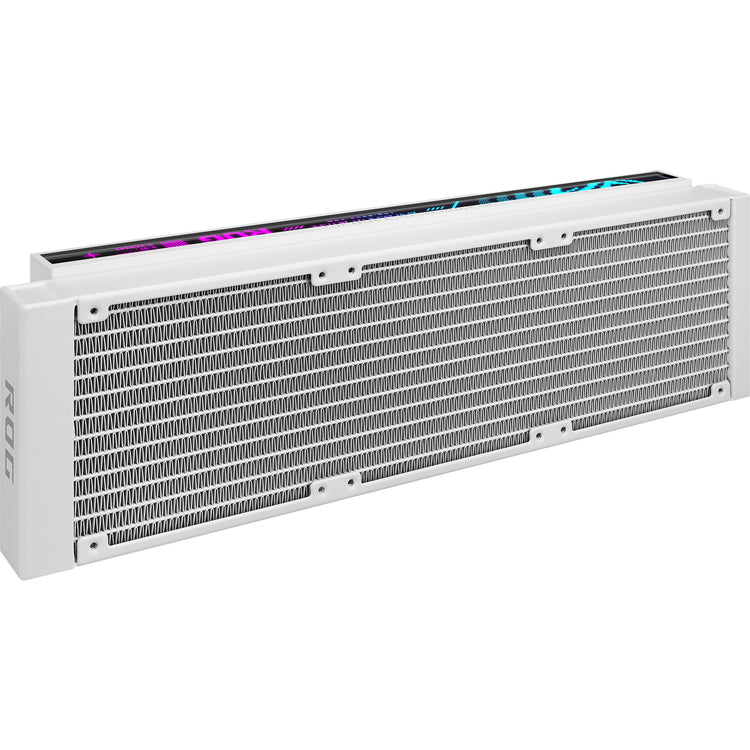 Asus rog strix lc iv 360 argb lcd waterkoeling (wit, 4-pin pwm)