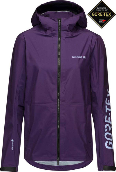 Gorewear lupra gore-tex logo - women's mtb rain jacket