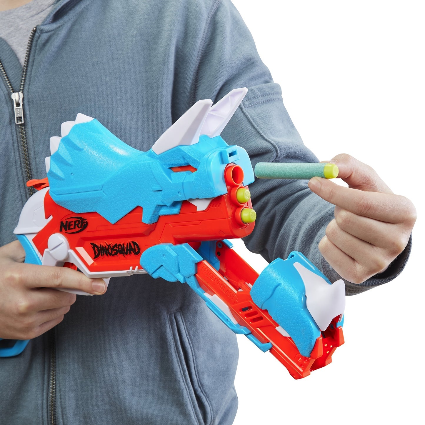 Hasbro nerf dinosquad tricera-blast nerf-gun