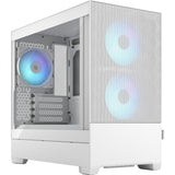 Fractal design pop mini air rgb midi tower behuizing (wit | 2x usb-a | rgb | window) - afbeelding 1