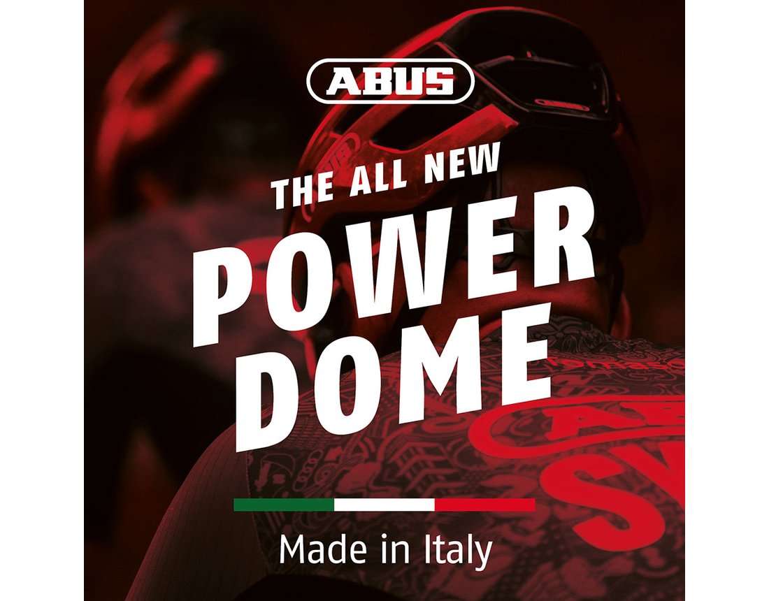 Abus helm PowerDome polar Wit M 54-58cm